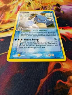 Blastoise 14/100 HP-DMG Non Holo Rare Crystal Guardians 2006 Pokemon TCG - Image 2