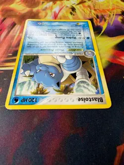 Blastoise 14/100 HP-DMG Non Holo Rare Crystal Guardians 2006 Pokemon TCG - Image 3