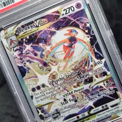 2023 Pokemon SWSH Crown Zenith Deoxys VSTAR Galarian Gallery #GG46/GG70 PSA 10 - Image 3