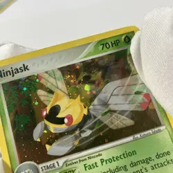 Pokemon TCG Ninjask Rare -Swirl- Holo 13/107 - Image 3