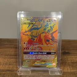 Pokemon TCG Reshiram & Charizard Tag Team GX #247 S&M Black Star Promo NM - Image 1