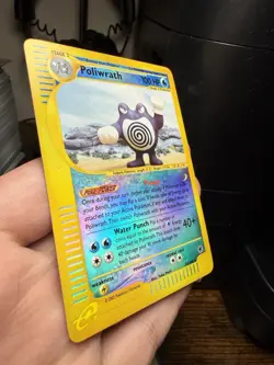 Pokemon Poliwrath 024/165 Expedition Base Set Reverse Holo - Image 2