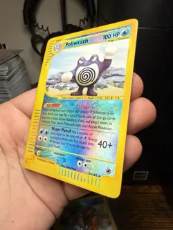 Pokemon Poliwrath 024/165 Expedition Base Set Reverse Holo - Image 3
