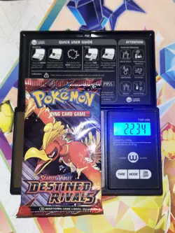 (VERY HEAVY) 22.34g Pokemon TCG Destined Rivals Booster Pack (SEALED)✅ - Image 1
