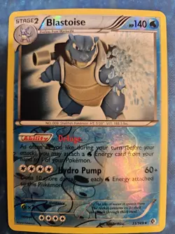 Pokemon TCG Blastoise Boundaries Crossed 31/149 Reverse Holo. Very nice cond. - Image 2