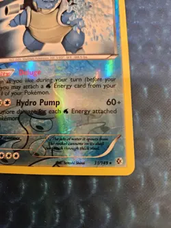 Pokemon TCG Blastoise Boundaries Crossed 31/149 Reverse Holo. Very nice cond. - Image 3