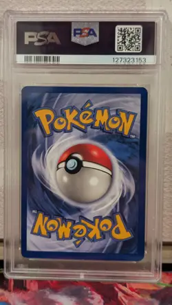1999 Pokemon Fossil - Dragonite Holo 1st Edition PSA 8 - Image 2