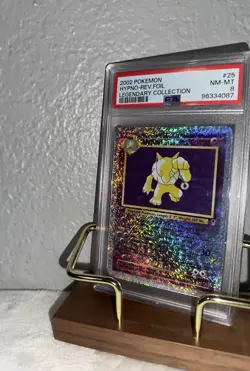 Pokemon Hypno Reverse Foil Legendary Collection PSA 8 #25 - Image 2