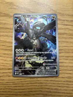Pokemon Center Exclusive Ascended Heroes N's Zekrom 031 Stamped ETB Promo - Image 1