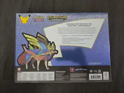 Pokemon TCG Celebrations 25th Zacian Deluxe Pin Collection Box New Sealed - Image 2