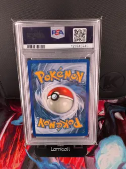 2002 Pokemon Legendary Collection #76 GASTLY Reverse Foil PSA 9 - Image 2