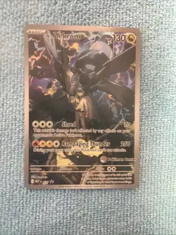 N's Zekrom 31 Promo Ascended Hero's ETB Pokemon Center Stamp NM - Image 1