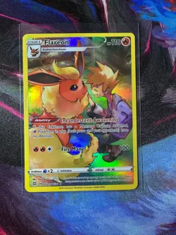 Flareon TG01/TG30 Swsh09: Brilliant Stars Trainer Gallery Pokemon TCG NM - Image 1