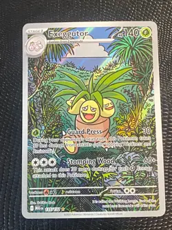 Pokemon TCG Exeggutor Illustration Rare Mega Evolution #135/132 NM/M Condition - Image 1