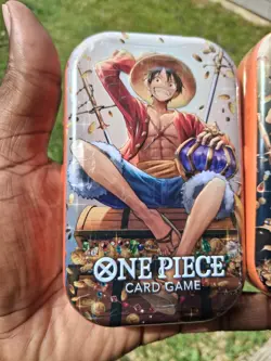New & Sealed! Set of 2 One Piece Card Game Tin Pack Set Volume 2 OP-13 - Image 2
