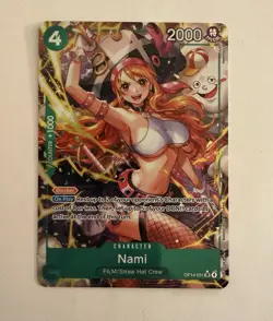 Nami SR Alt Art OP14-031 - The Azure Sea's Seven - One Piece TCG RARE! NM! - Image 1