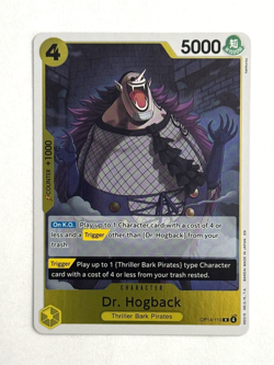 One Piece TCG Dr. Hogback OP14-110 Foil R The Azure Sea's Seven - Image 1