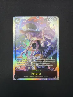 Bandai Perona EB03-045 SR Heroines Edition Holo 6000 One Piece CCG - Image 1