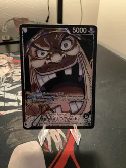 Marshall D. Teach OP09-081 - Alt Art - One Piece TCG Emperors in the New World - Image 1