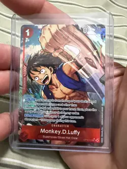 2026 One Piece The Azure Sea's Seven OP14-013 Monkey D Luffy Alternate Art MINT - Image 1