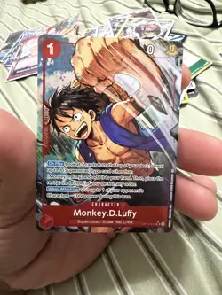 2026 One Piece The Azure Sea's Seven OP14-013 Monkey D Luffy Alternate Art MINT - Image 2