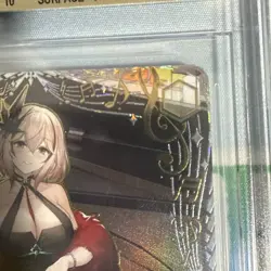 2025 Weiss Schwarz Azur Lane Vol. 2 Roon SEC+ AZL/S119-067EX Foil Signed BGS 9.5 - Image 4