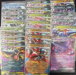 Pokemon 125 Double Rare Ex Cards - (S&V/MEGA era) - Image 4