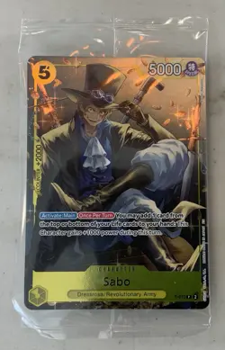 Sabo (Tin Pack Set Vol. 2) P-073 One Piece Promotion Cards Foil (*Sealed*) - QTY - Image 1