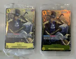Sabo (Tin Pack Set Vol. 2) P-073 One Piece Promotion Cards Foil (*Sealed*) - QTY - Image 2