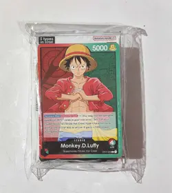 One Piece Card Game Demo Deck with Promo Pack NEW Sealed Bandai - Image 1