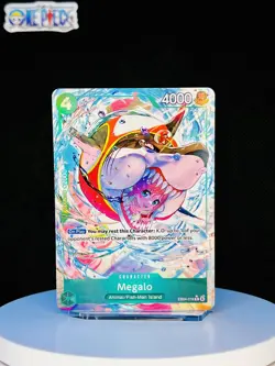 One Piece Card Game 🏴‍☠EB04-018 Megalo R NM Alt Art Foil ENGLISH - Image 1