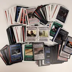 Lot of 375 Star Wars CCG Cards Decipher White & Black Border Commons Rares VTG - Image 1