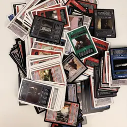 Lot of 375 Star Wars CCG Cards Decipher White & Black Border Commons Rares VTG - Image 2