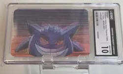 Pokemon Gengar Lenticular Viz Video Promo 3D Card - CGC 10 MINT PIKA-0031 VHS - Image 4