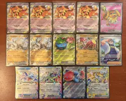 Pokemon Card Lot - 14 Stellar Crown Cards listed in description - Image 1