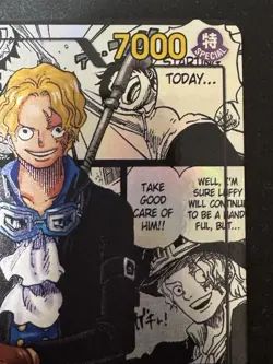 OP13-120 Sabo SEC Manga Rare (Super Alternate Art) One Piece Card Game English - Image 4