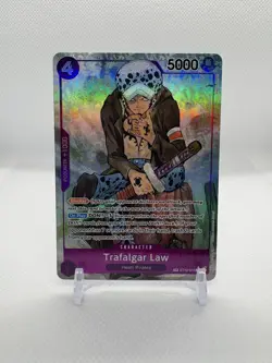 ST10-010 Trafalgar Law One Piece Card Game OP07 Treasure Rare English - Image 1