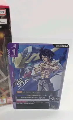 X1 Gundam Card Tcg Booster Box Dual Impact GD02 + 3 Promos- Mikazuki Signature P - Image 4