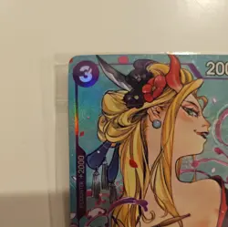 Black Maria Illustration Box Vol.2 OP08-074 One Piece Promotion Card Foil Sealed - Image 4