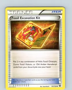 Pokemon TCG Fossil Excavation Kit XY Fates Collide 101/124 Uncommon Card LP-NM - Image 1