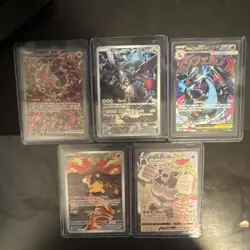 Pokemon Charizard, Zekrom, Numel, Rillaboom Holo Lot - 5 Cards, English - Image 1