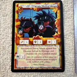 Dragonball Z Kids These Days Promo Card Ani-Mayhem 1997 Dragon Ball Vintage Rare - Image 1