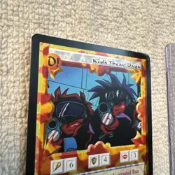 Dragonball Z Kids These Days Promo Card Ani-Mayhem 1997 Dragon Ball Vintage Rare - Image 4