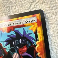 Dragonball Z Kids These Days Promo Card Ani-Mayhem 1997 Dragon Ball Vintage Rare - Image 5