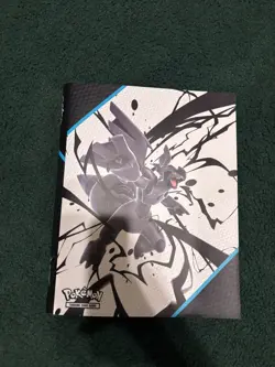 Pokemon Card Black Bolt Binder With 90 Cards - Image 1