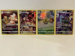 Pokemon Full Art Card Lot 4 Cards - Image 1
