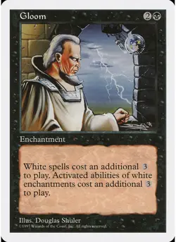 Gloom MTG NM - Fifth Edition - Image 1