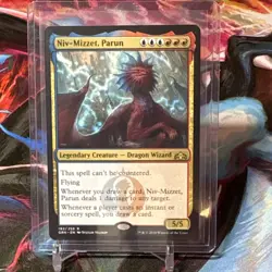 Magic: The Gathering Niv-Mizzet, Parun Rare Legendary Dragon Wizard 192/259 GRN… - Image 1