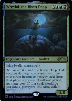 MTG Wrexial, the Risen Deep (584) | NM Foil | Secret Lair {SLD} - Image 2