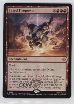 Fated Firepower Foil Magic: Universes Beyond: Avatar: The Last Airbender TLA - Image 1